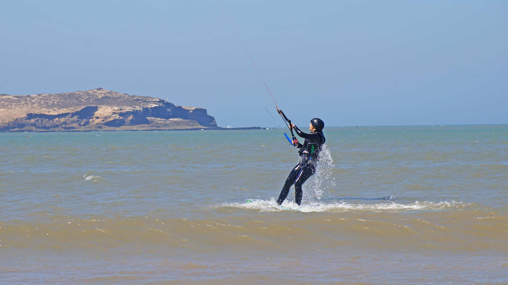 Kitesurf waterstart