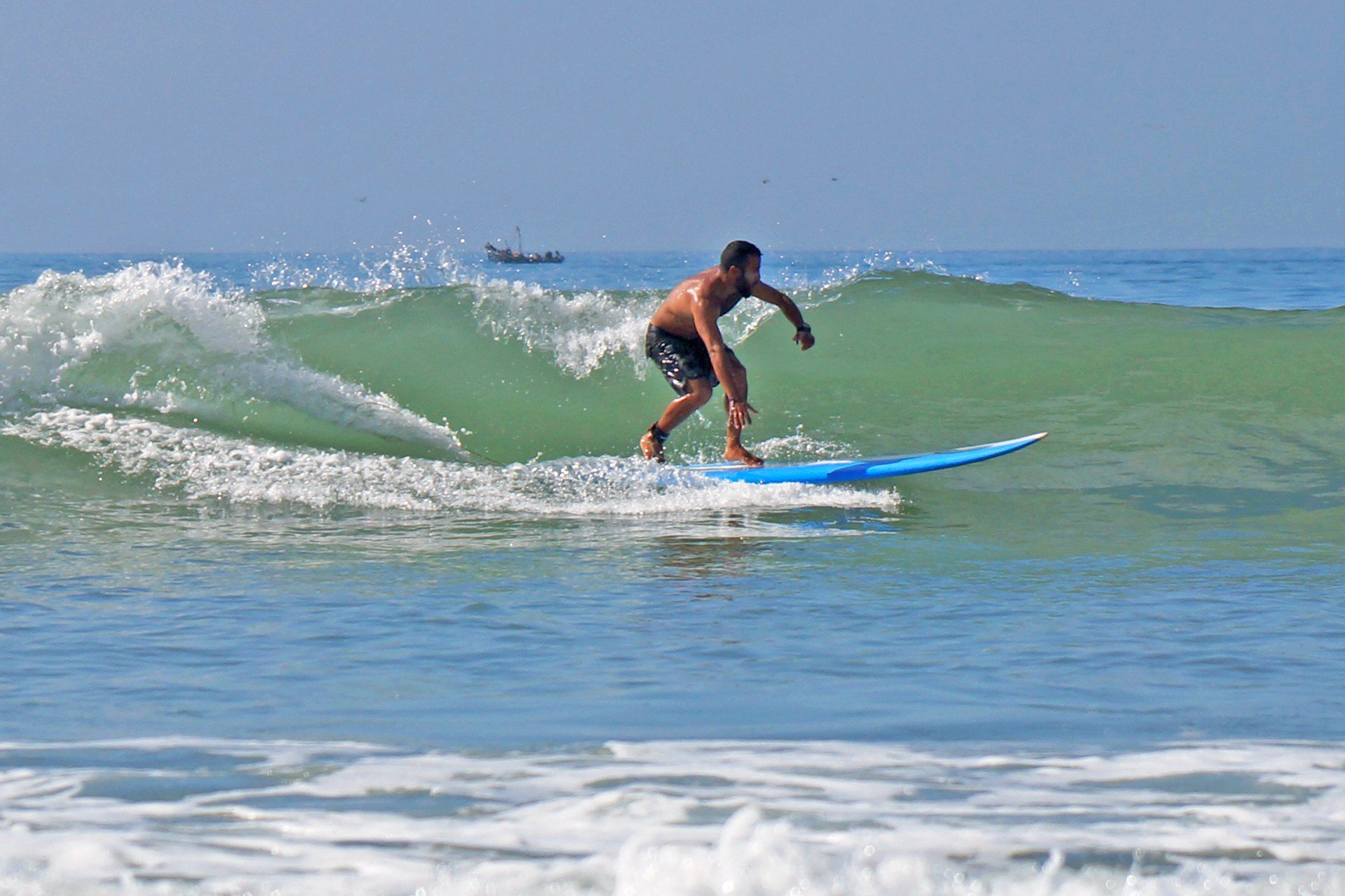 Etapes de progression surf