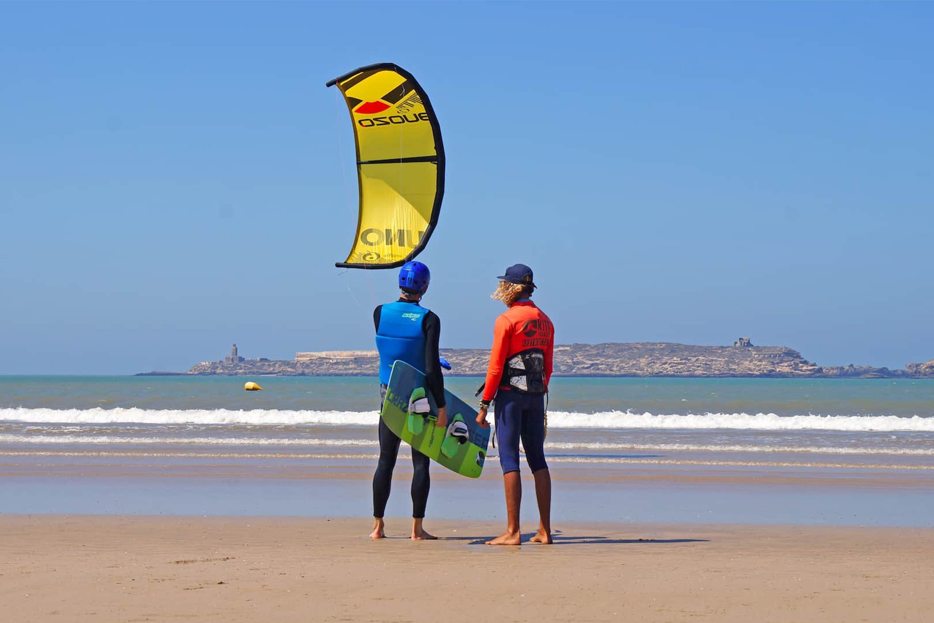 Kitesurf débutant